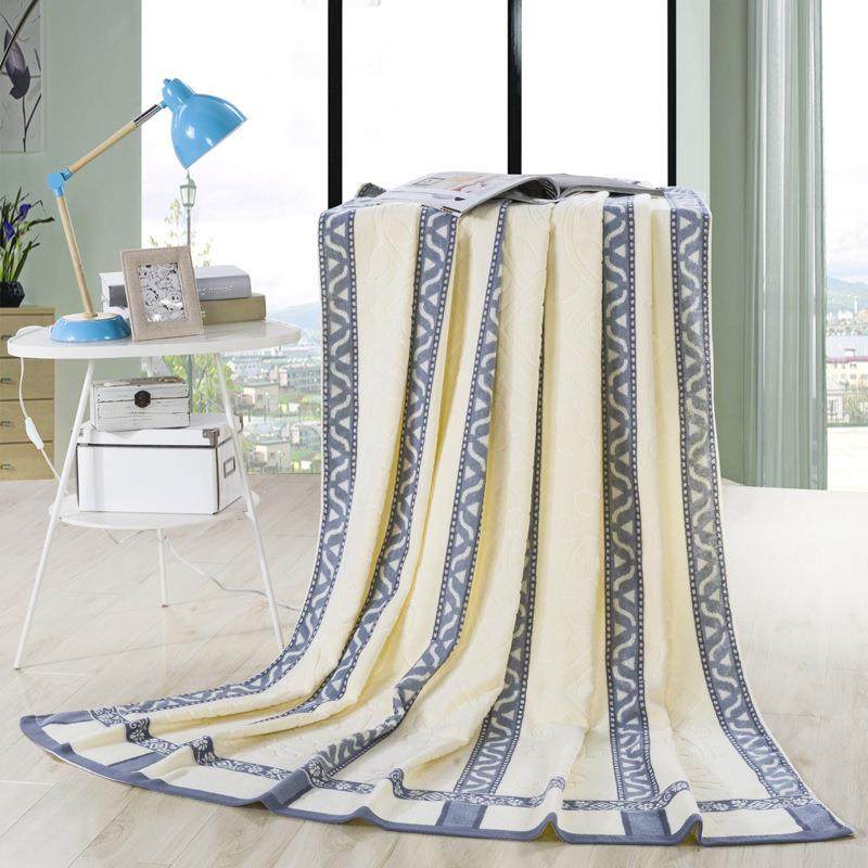 老毯式毛巾纯棉加大F95S59ST单人双人厚加纯棉毛巾被被床单毛巾盖