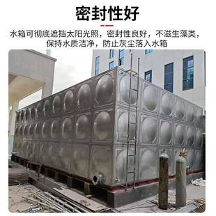 锈钢水4箱消厂家30大型方不形保温553水箱屋顶防水箱生活水箱
