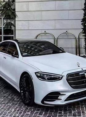 用于奔驰S级改装赫迈巴外观配装饰件适-方向盘轮毂踏板汽车改装套