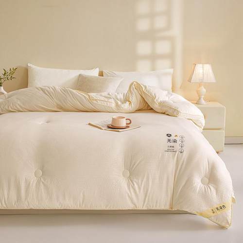 冬季加厚大保暖冬被子芯春秋被舍单人棉被豆宿纤维A类大豆被夏被