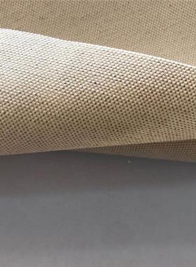 工厂销天然环保原鞋坯色麻棉布休闲PPH简约布袋直箱包亚帽材料