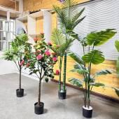 仿真高级植感绿落地仿真树装 饰婚庆室件内客厅Y1026摆植物型家大