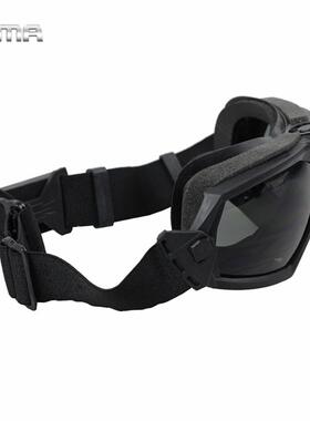 FA1新款加强版风扇M眼镜L眼PG01BK2-2R风镜护目镜/镜直接配TB1029