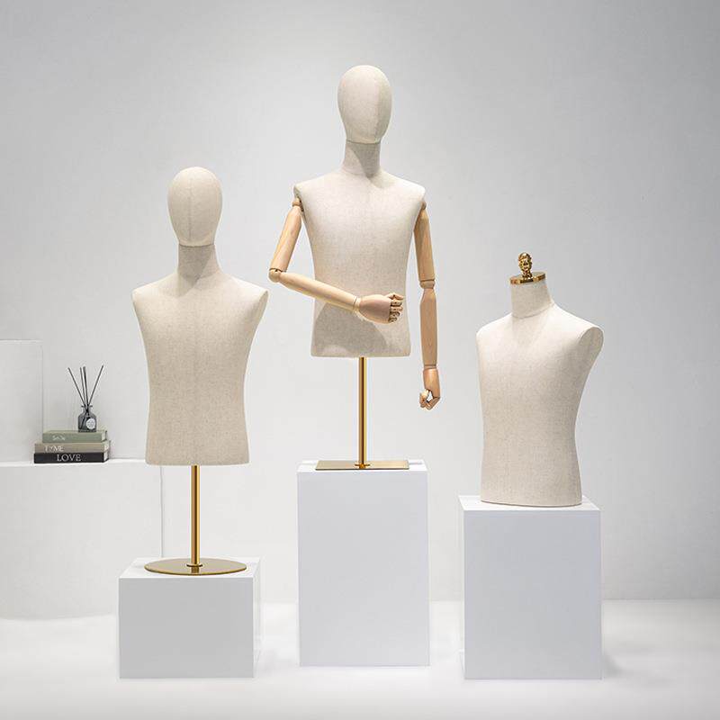 服装店男模半特道具男人台模特架子男装店身757人偶人体假橱窗展