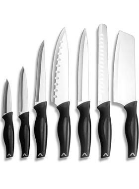 套酒店厨师礼专90用9件套装刀具组合厨房全不家用尼龙袋锈钢品刀