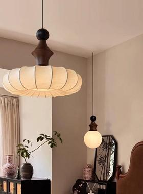 复古卧室2床头吊灯25483新款主卧0吊线灯高级气氛围感大装饰灯具