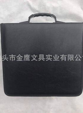 金鹰4装00片光盘包碟片包CD006盒定C加制大容量厚手提黑色皮革D包