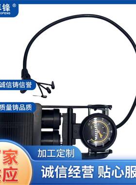 气脚踩打气筒自行车NUL摩托车脚踏充气泵高汽压打筒便携气车充泵