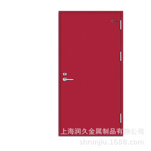 美标UL10C钢制防火门单开双开防火门带视窗3小时防火门