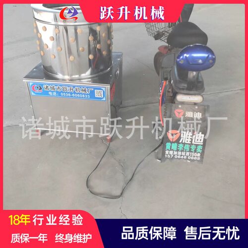 60型赶集专用鸡脱毛机家禽屠宰机械设备厂家A004