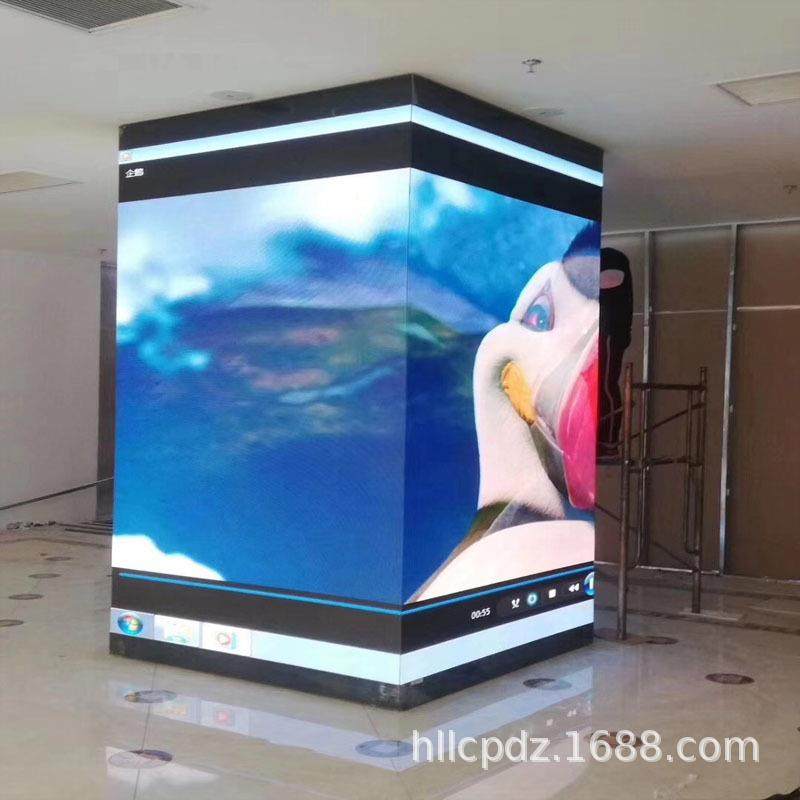 P2.5斜角模组单元板p2.5室内超高清led显示屏，中性包装做工