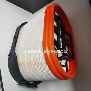 适用于新款陕汽德龙X5000滤清器DZ97259191047蜂窝X3000空气滤芯