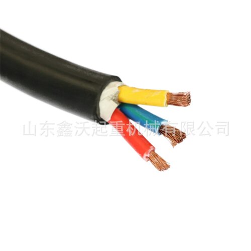 江苏上上电缆ZC-RVVP-300/300V3*1.5平方软护套电源线屏蔽电缆