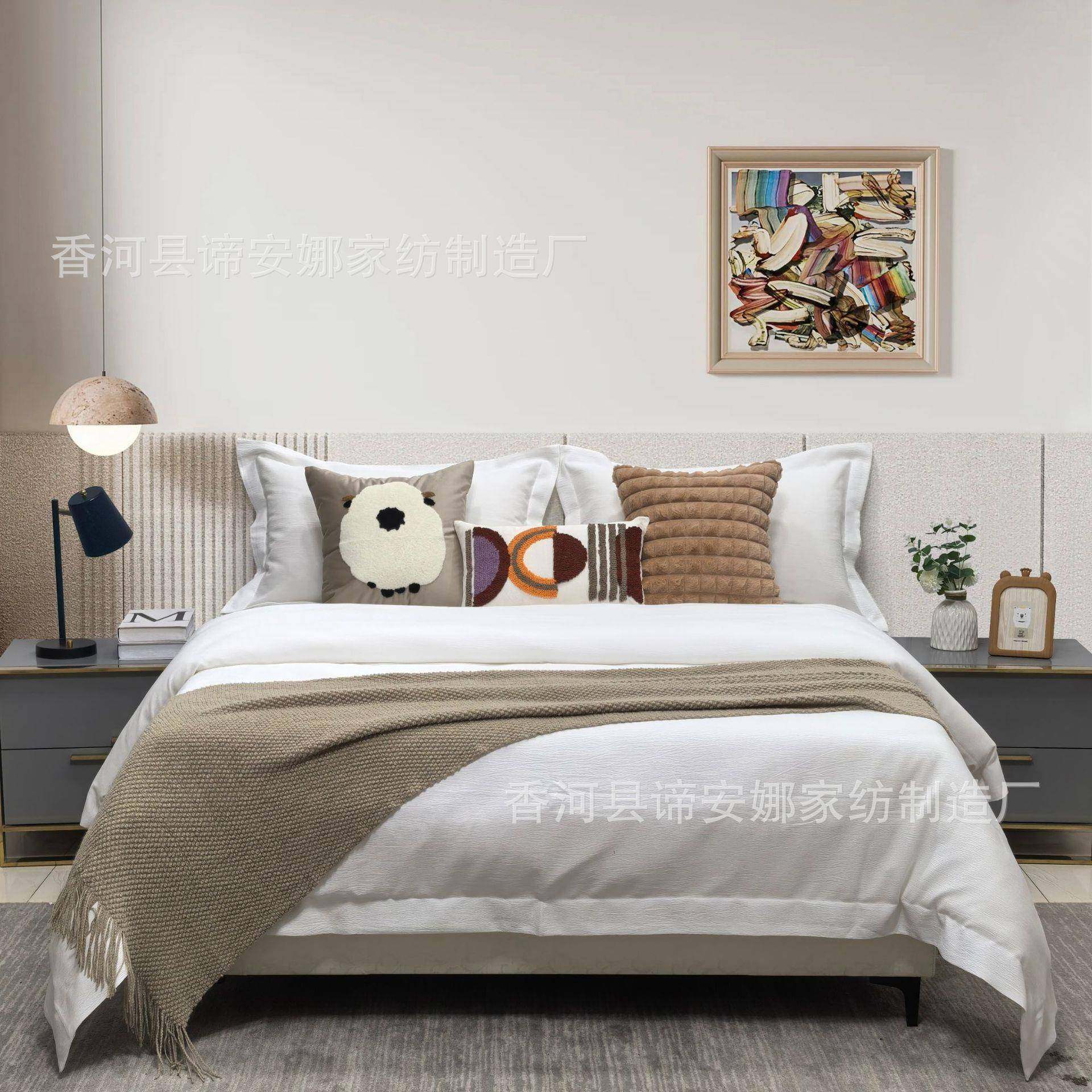 青少年样板间 家具展厅床上用品 奶油风儿童软装设计多件套床品,3C数码配件,其它配件,淘宝优惠券,粉丝福利购,淘宝优惠卷