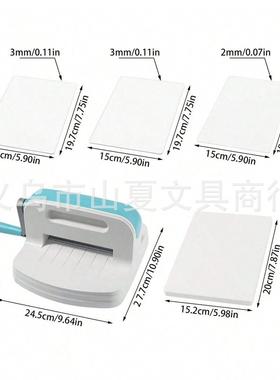 碳钢刀模艺柄机新款机器压花切割刀模机可折手手摇式叠纸压花机