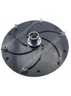 MWF木工工车床卡盘木4工机床附件10寸12寸1寸木卡旋盘转卡盘