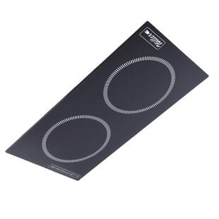 厂家66442现货厨房烹饪电双触位电磁炉器加热控黑钢化玻璃晶面板