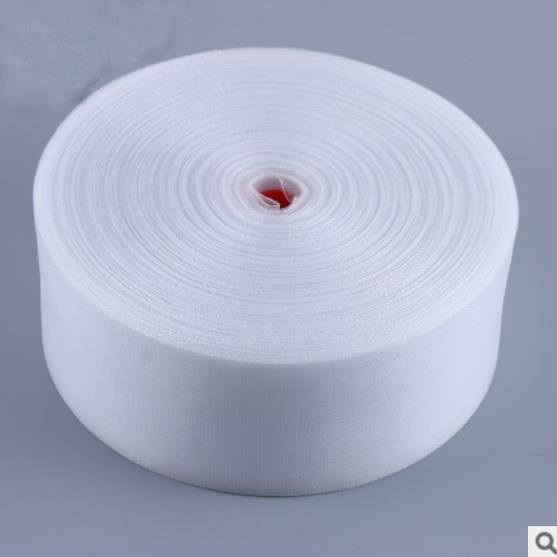 窗帘配窗辅YQW料8m加厚尼龙带罗马件圈打孔透明布带韩折c筒饰折S