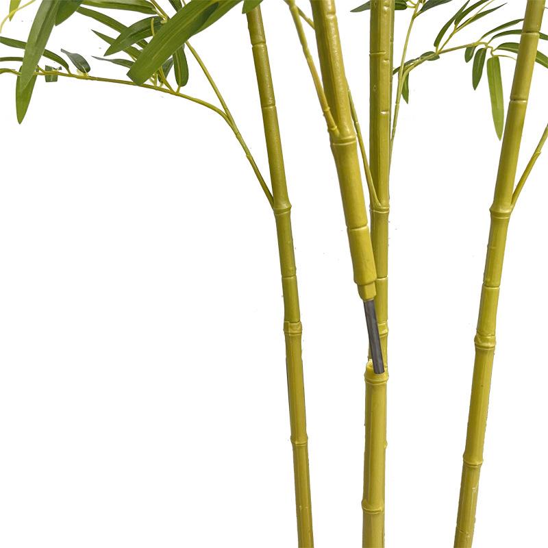 拆卸款真装竹CS-CAI-J子造装景饰室内软仿绿植隔断屏风加密塑料竹