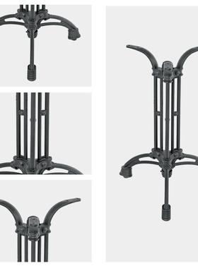 黑色桌铸铁桌脚西桌餐支茶架咖啡厅脚架大理石桌腿奶店MEQ吧台脚