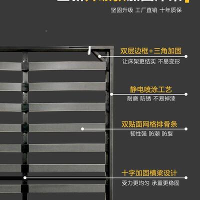 隐形侧床金配件折叠床翻床隐XF/XC壁藏床上下板床壁床衣柜一翻体
