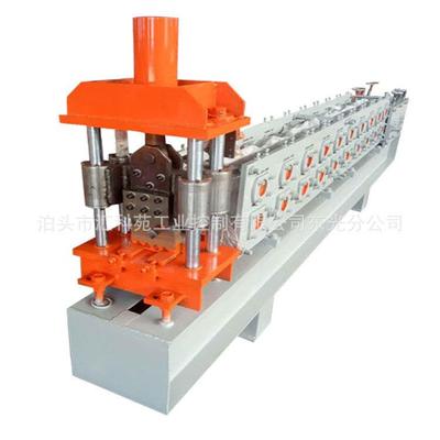 液压檩条CZU型钢机高速飞锯切断冷弯型钢设备液压驱动冲孔可调