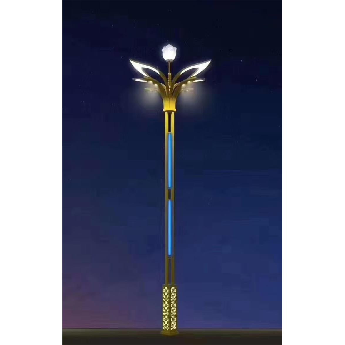 厂家供应大型景观灯led方形公园路灯太阳能庭院灯小区园林户外灯