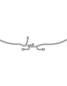 适用丰田82114-06350凯美瑞前雷达线束发动机4号线