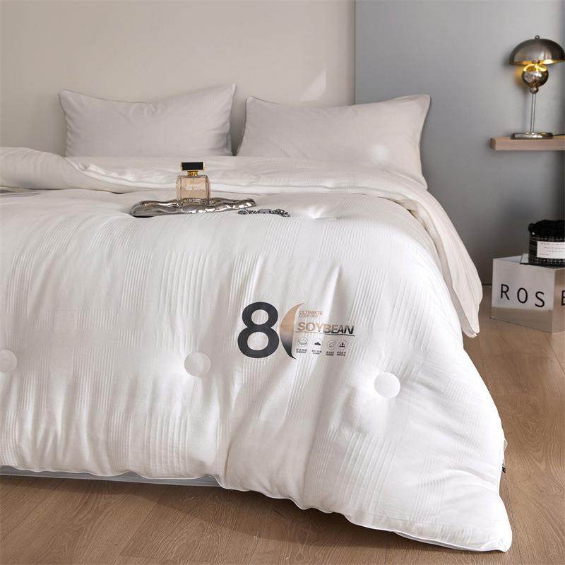 A类全棉大豆被80%大豆纤维被子加厚保暖双胎子母冬被春秋被棉被褥