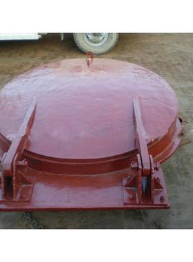 铸铁防腐圆拍门DN900