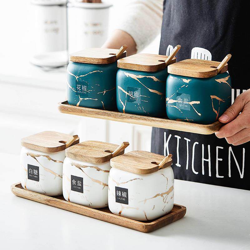 大理石纹磨砂调味罐套装陶瓷家用组合调料盒盐糖罐调料瓶,鲜花速递/花卉仿真/绿植园艺,割草机/草坪机,淘宝优惠券,粉丝福利购,淘宝优惠卷
