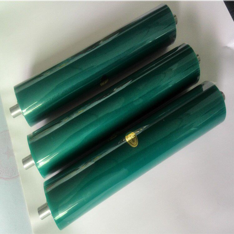 矽胶粘尘滚轮丝印机用胶辊防静电除尘辊生产粘尘滚轮各种机用滚轮