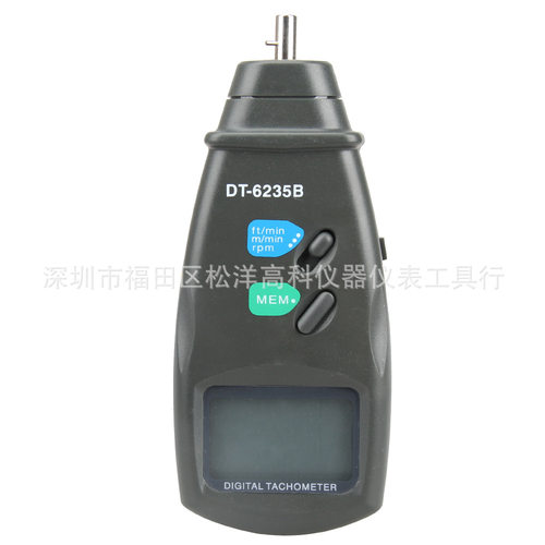 手持式数字转速表DT-6235B/接触式转速仪/线速表/线长仪转数表
