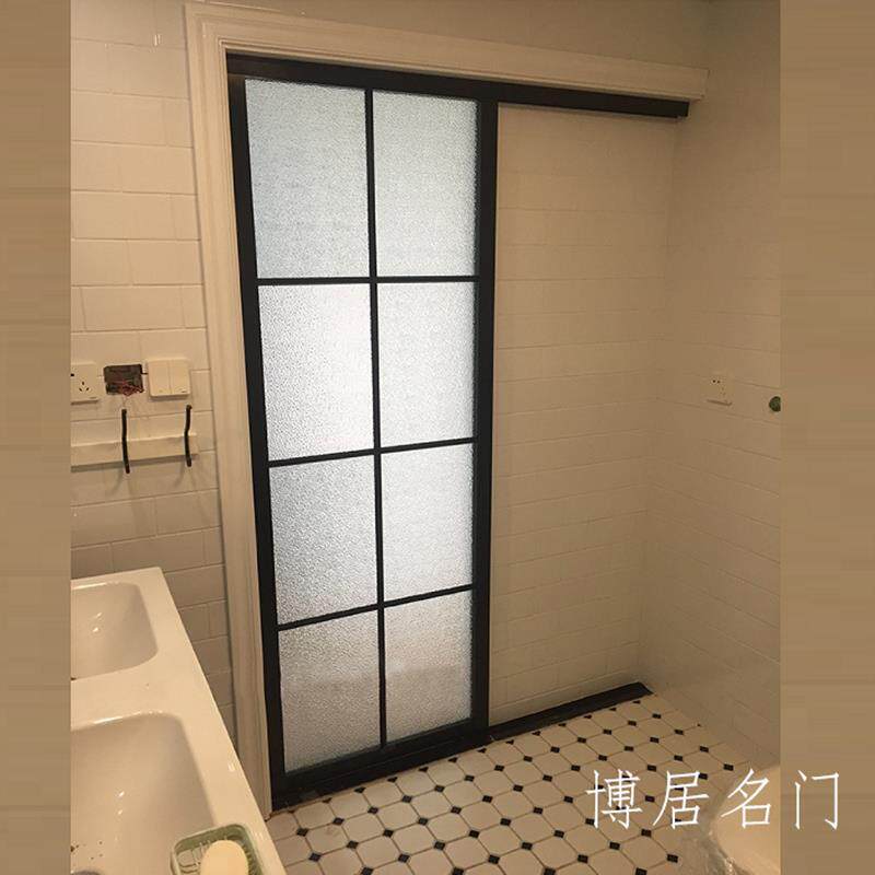 铝合金单扇门大门单门入户隔断卫生间推拉门阳台单轨钛镁合金室内