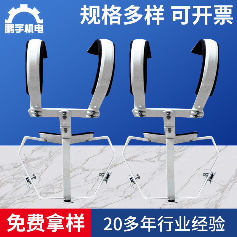 厂家四连小军鼓行进鼓背架白色铝合金行进鼓军鼓四连背架