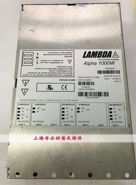 Alpha1000W J10020电源CA1000 5/3.3EQ.15.15E.24G.28/28H