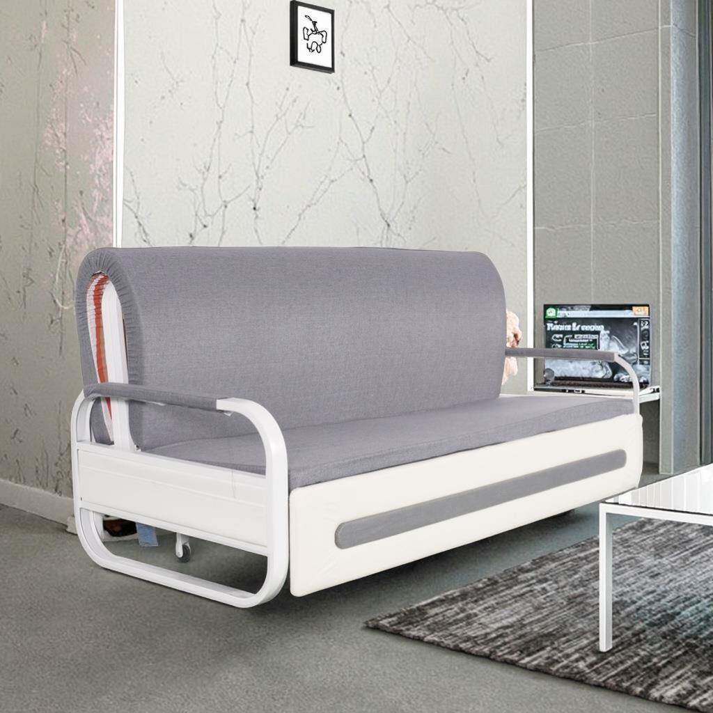 沙发床1米5宽民宿公寓布艺折叠床两用2米宽客厅出租房单人床简约