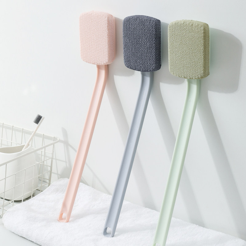 洗澡刷背神器女士专用洗澡巾搓背后背强力搓泥身体软毛长柄擦背刷