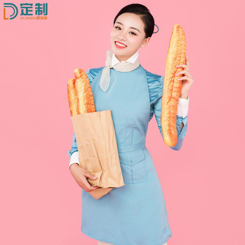 DL定制大韩航空空姐制服职业套装衬衫短裙2023春夏医美前台工作服