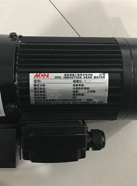 原厂加工中心圆盘刀库刀盘电机明椿马达 NFK18020 0.2KW 1:20
