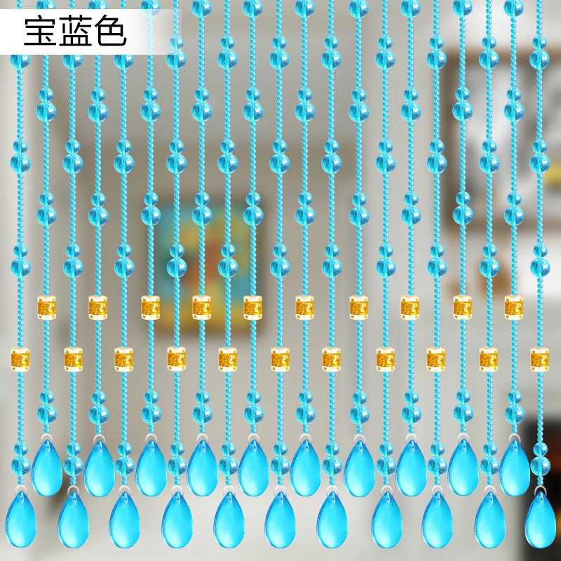 水晶葫芦珠帘新款客厅阳台玄关过道厕所卧室装饰帘子隔断帘门帘