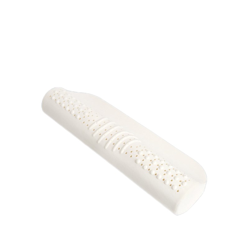 泰国天然乳胶圆枕护颈椎保健修复枕单人长条助眠枕圆柱形枕头枕芯