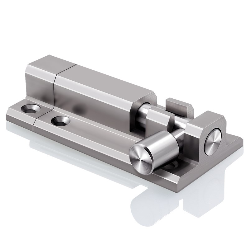 插销门扣门栓卧室明装90度门闩不锈钢芯门窗防盗门木门2寸4寸加厚