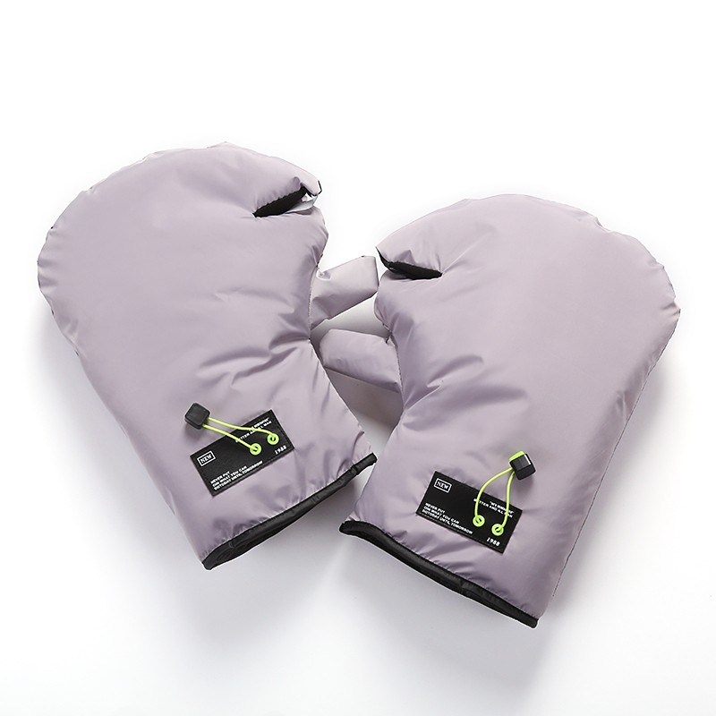 摩托车把套冬季电动车护手套加厚保暖125跨骑三轮车挡风防水男女