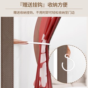 免打孔EVA磁吸空调门帘防走冷家用厨房隔离油烟卧室防窥视隔断帘