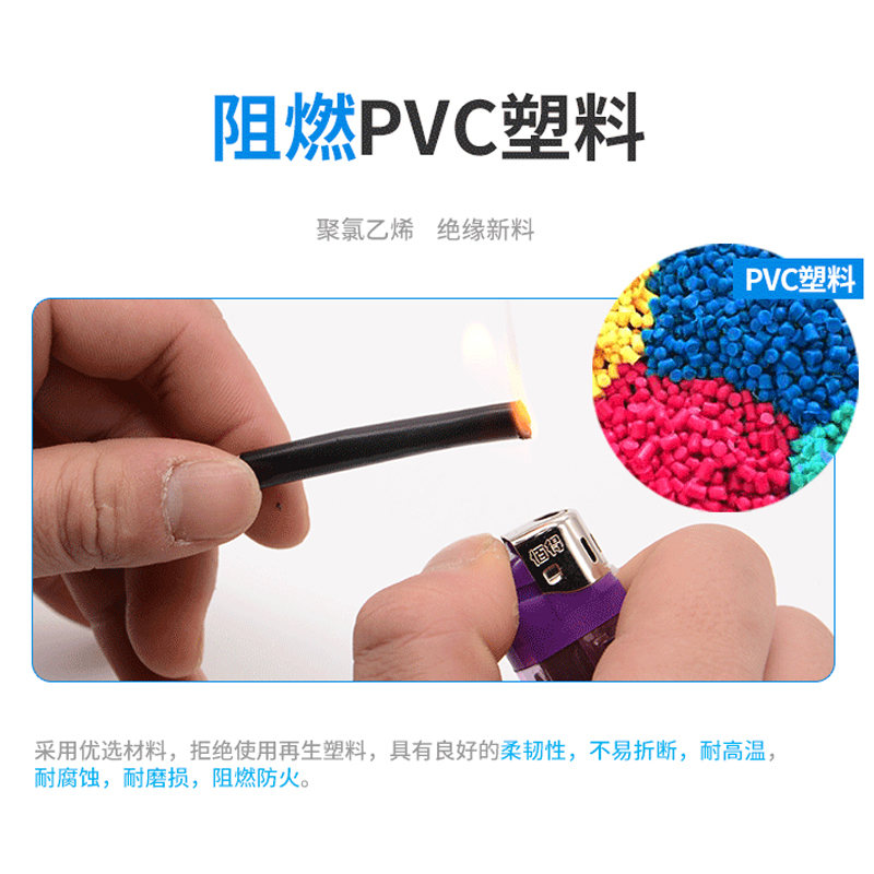 金联宇电缆国标BV10/16/25/35/50平方铜线双塑铜芯阻燃电线散剪