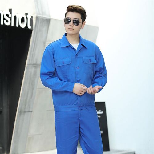 夏季工作服上衣男女长袖薄款耐磨短袖套装汽修装修透气厂服劳保服