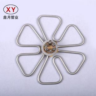 梅花型DN40电热管 梅花型加热管 蒸汽炉加热管