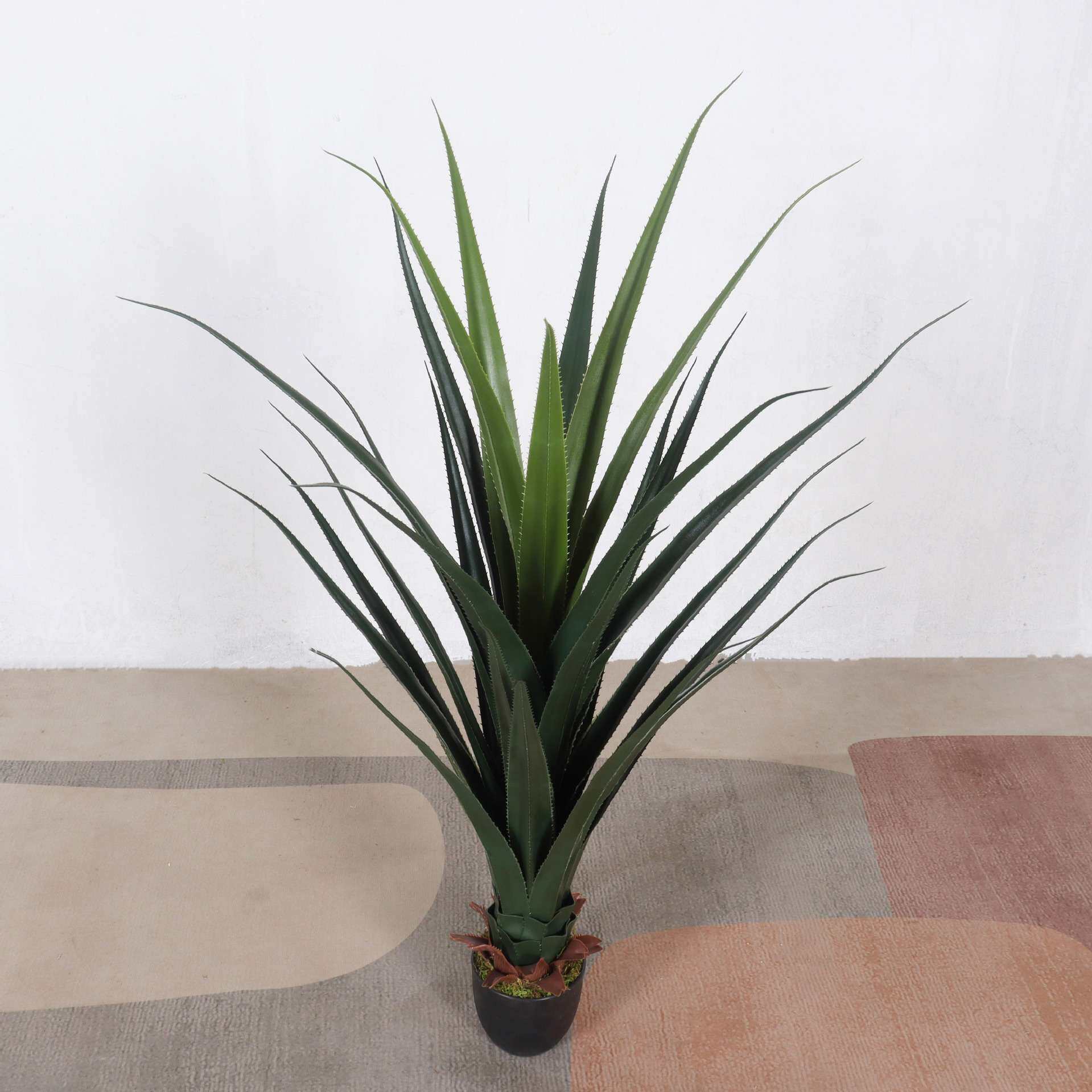 仿真绿植剑麻龙舌兰仿生热带沙漠植物剑兰橱窗装饰盆栽室内布造景