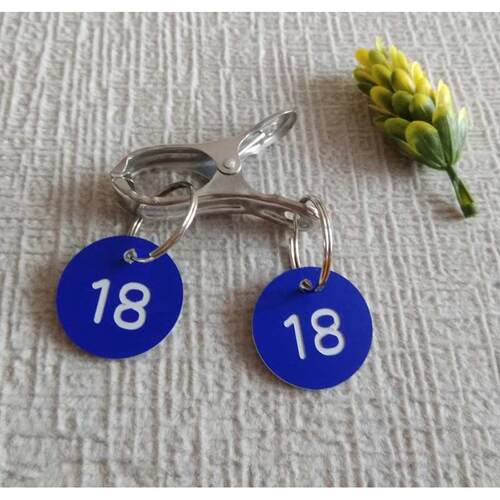 餐桌夹子火锅塑料夹排贴菜带麻辣烫号码牌冒餐叫数字号牌号码